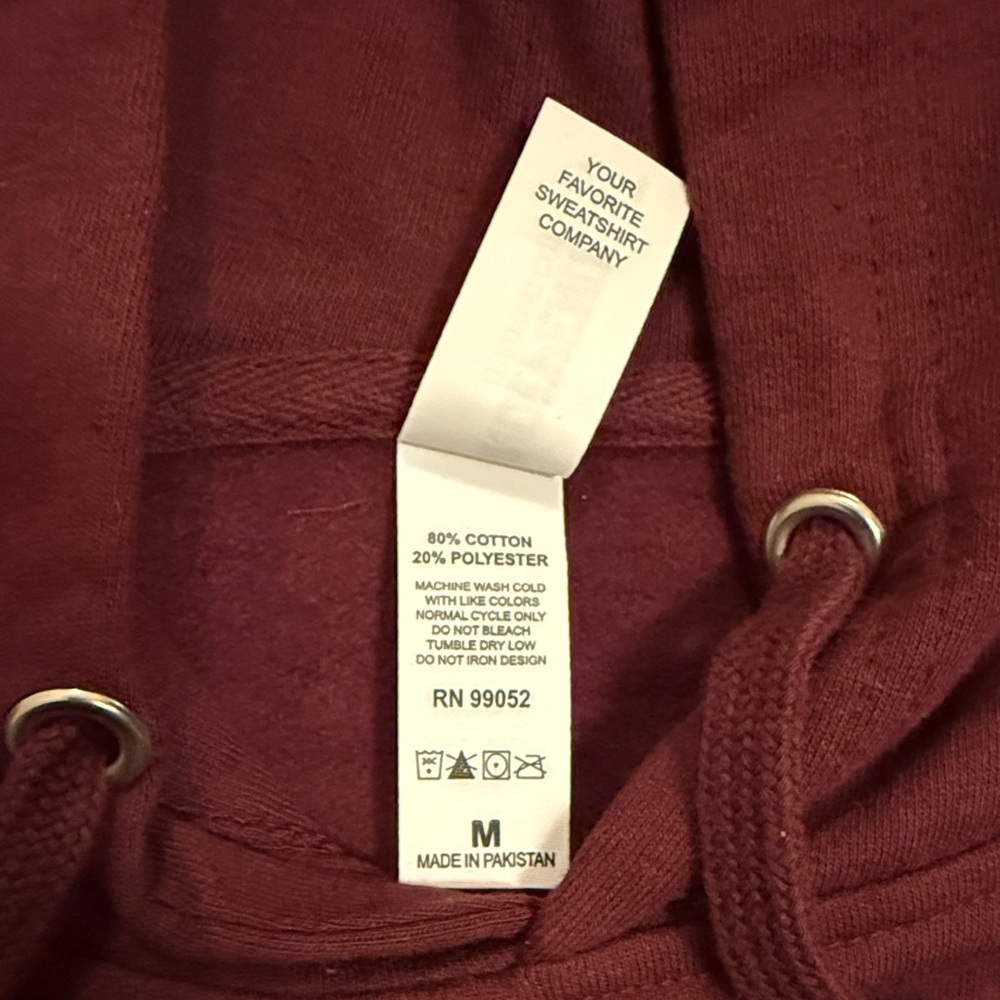 Maroon Hogwarts Hoodie - Picture 5 of 5